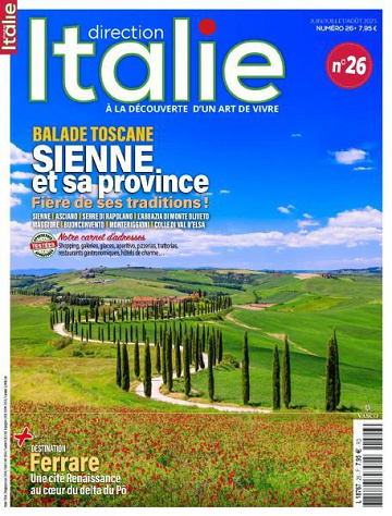 Direction Italie - Juin-Août 2025
